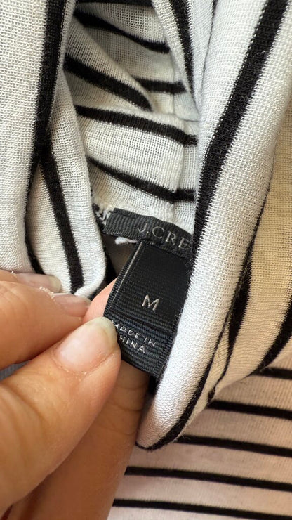 Stripe Tissue Turtleneck Tee