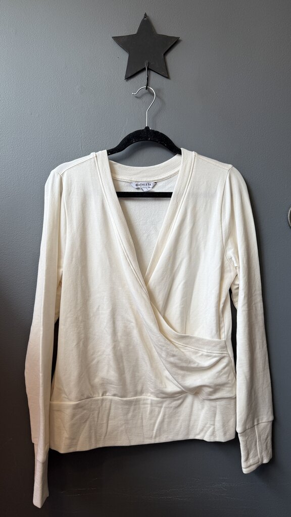 Wrap Front Sweatshirt