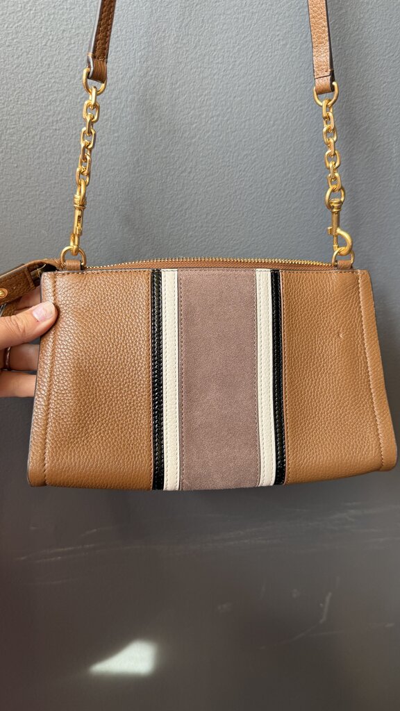 Carson Stripe Crossbody Bag