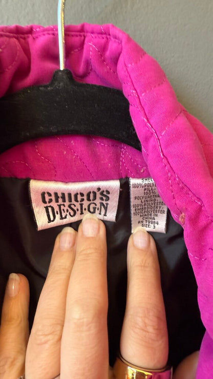 Quilted Zip Up Jacket