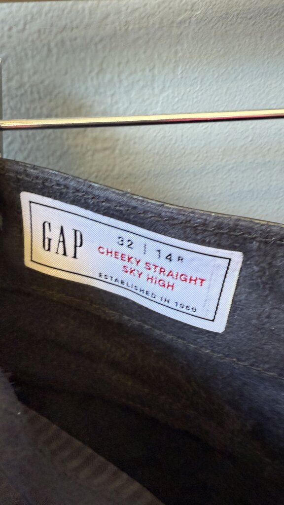 Cheeky Straight Sky High Faux Leather Pants