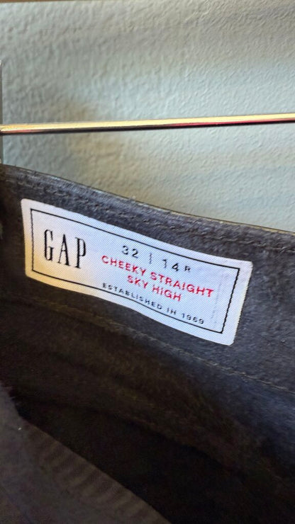 Cheeky Straight Sky High Faux Leather Pants