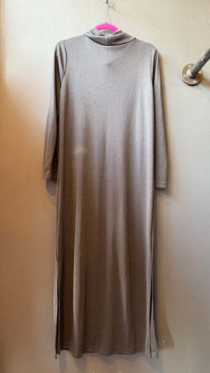 Vintage Funnelneck Maxi Dress