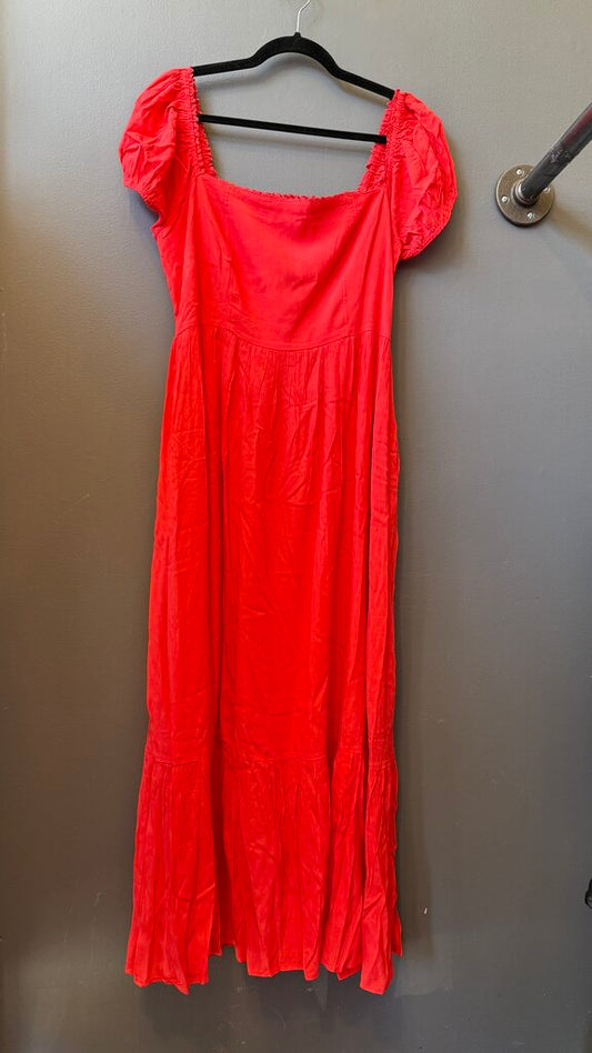 Smocked Back Maxi Dress