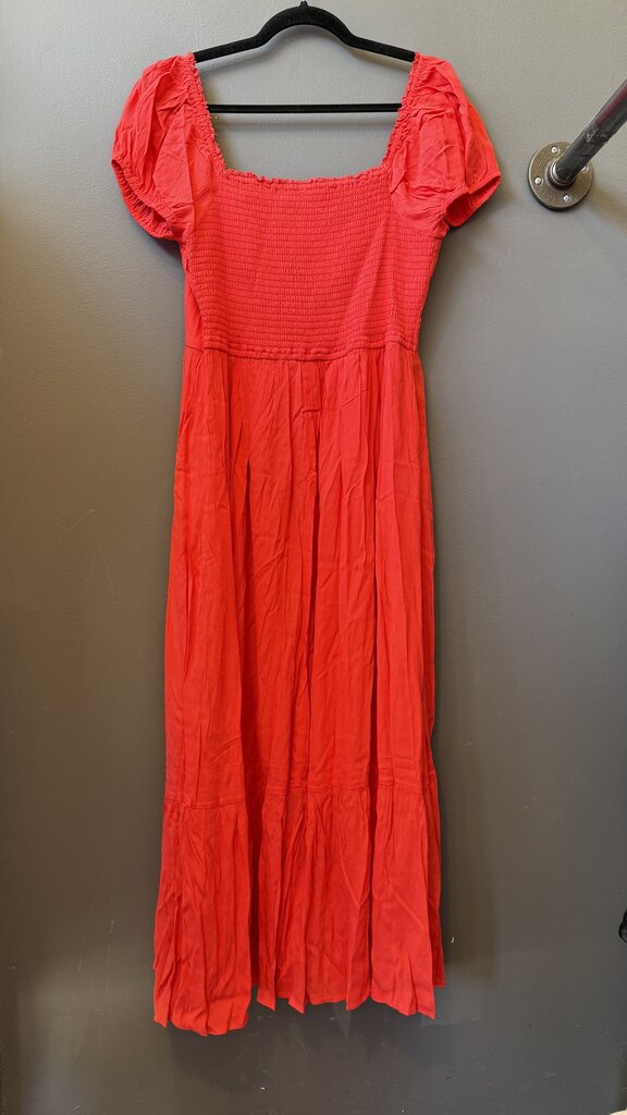 Smocked Back Maxi Dress