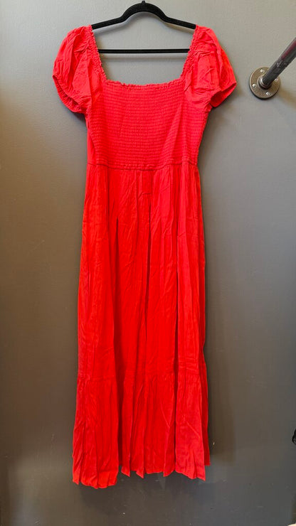 Smocked Back Maxi Dress