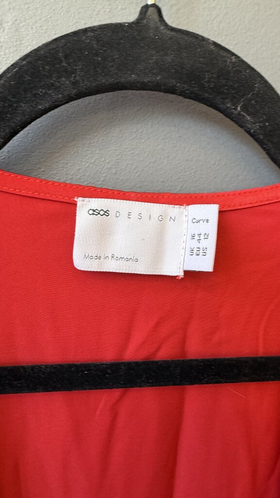 Satin Wrap Midi Dress