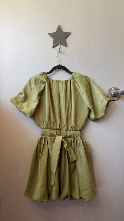 Cutout Bubble Mini Dress