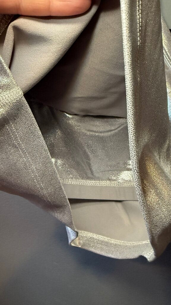 Metallic Racerback Bra Top