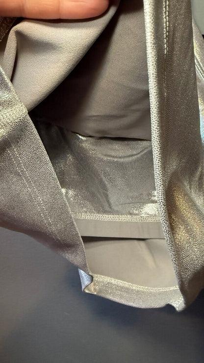 Metallic Racerback Bra Top