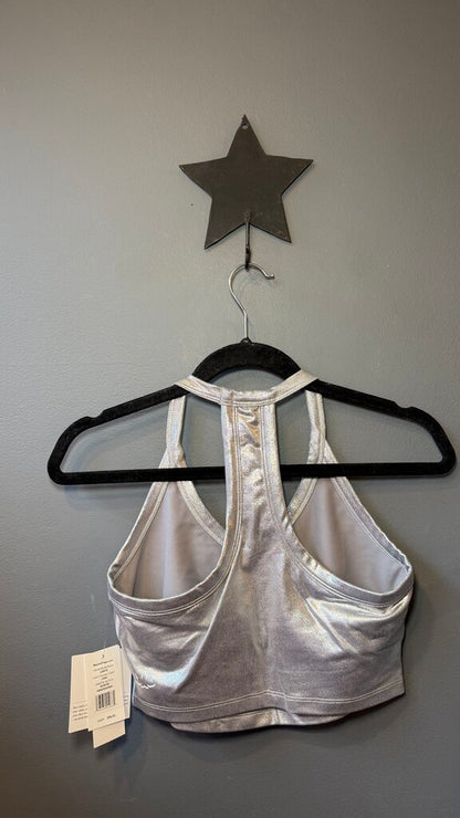 Metallic Racerback Bra Top