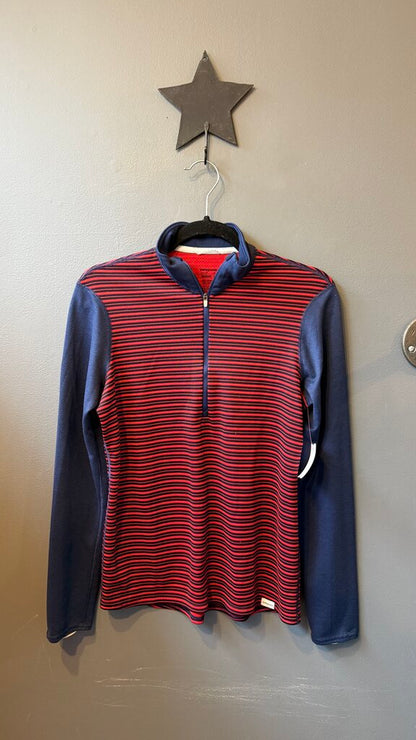 Striped Capilene 3 1/4 Zip Pullover