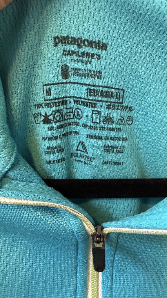 Capilene 3 1/4 Zip Pullover