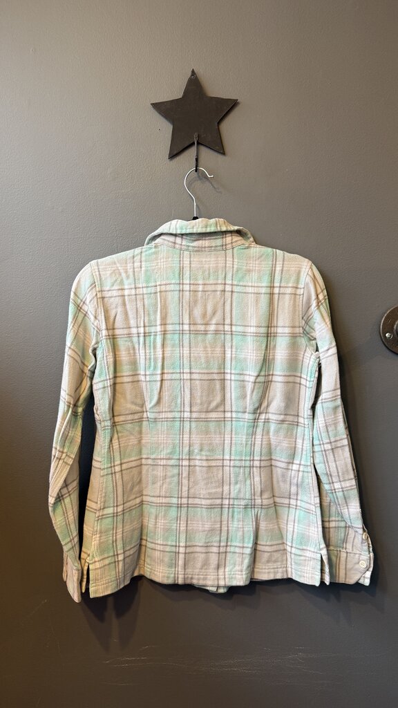 Plaid Flannel Button Up Shirt