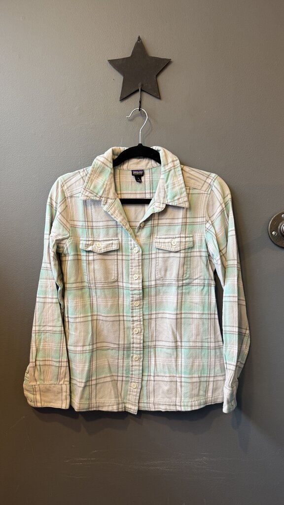 Plaid Flannel Button Up Shirt