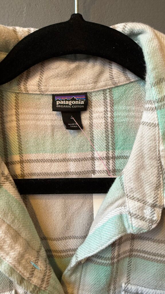 Plaid Flannel Button Up Shirt