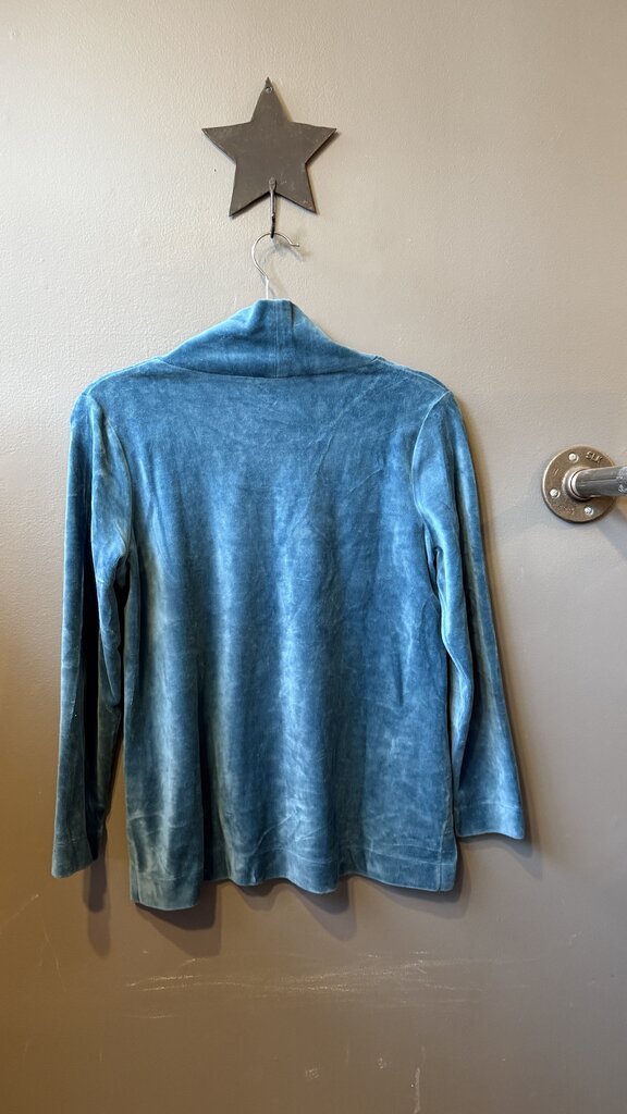 Petite Velvet Funnelneck Top