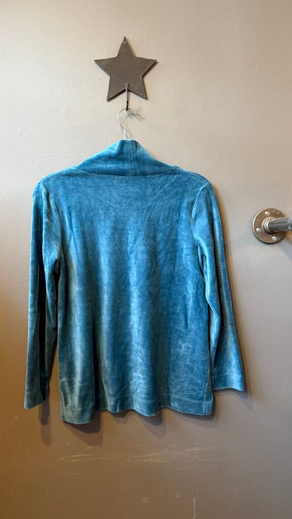 Petite Velvet Funnelneck Top