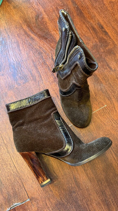 Patent Details Heeled Booties