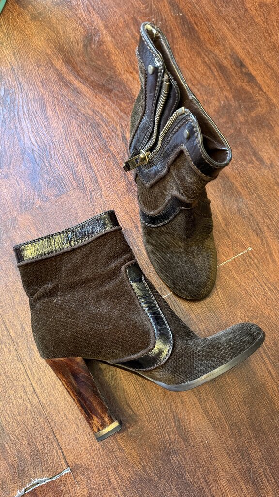 Patent Details Heeled Booties