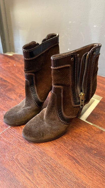 Patent Details Heeled Booties