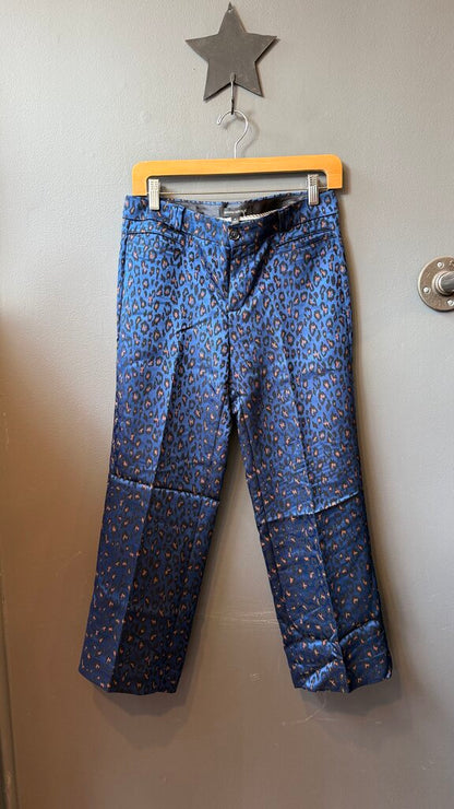 Logan Leopard Jacquard Pants