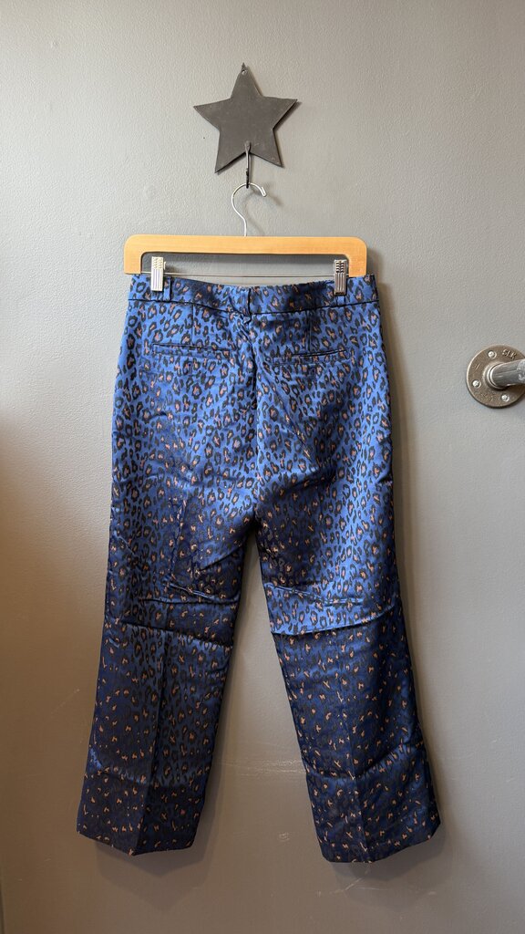 Logan Leopard Jacquard Pants