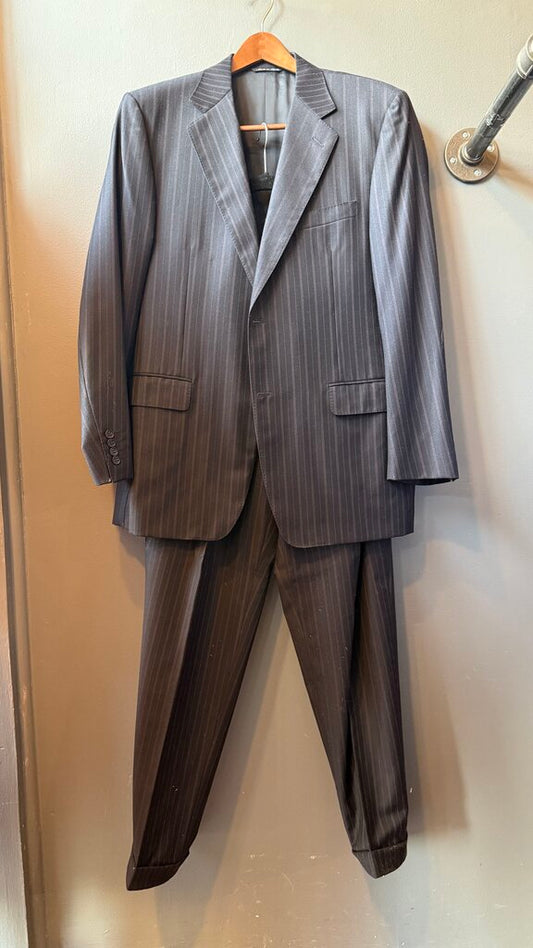 Super 120s Wool Stripe Suit
