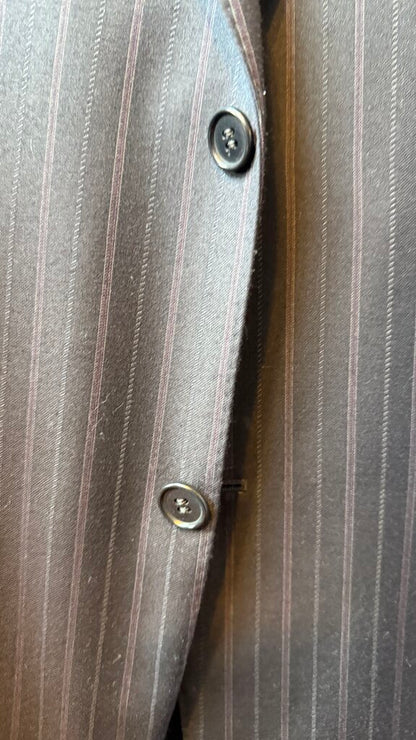 Super 120s Wool Stripe Suit