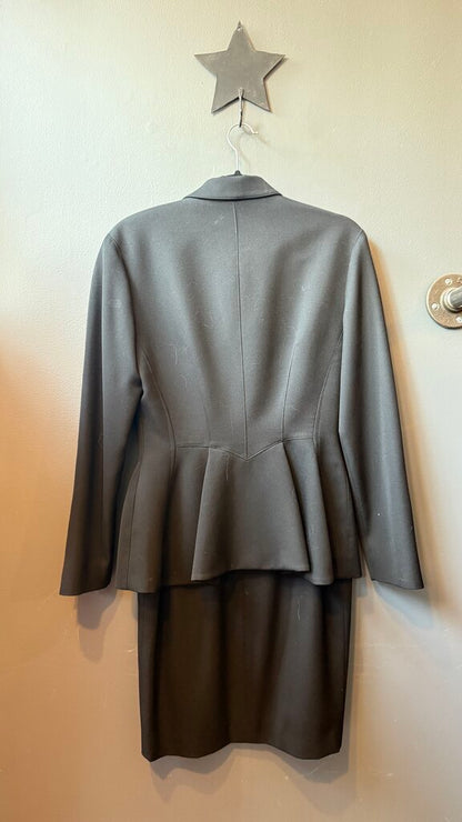 Vintage Fitted Skirt Suit