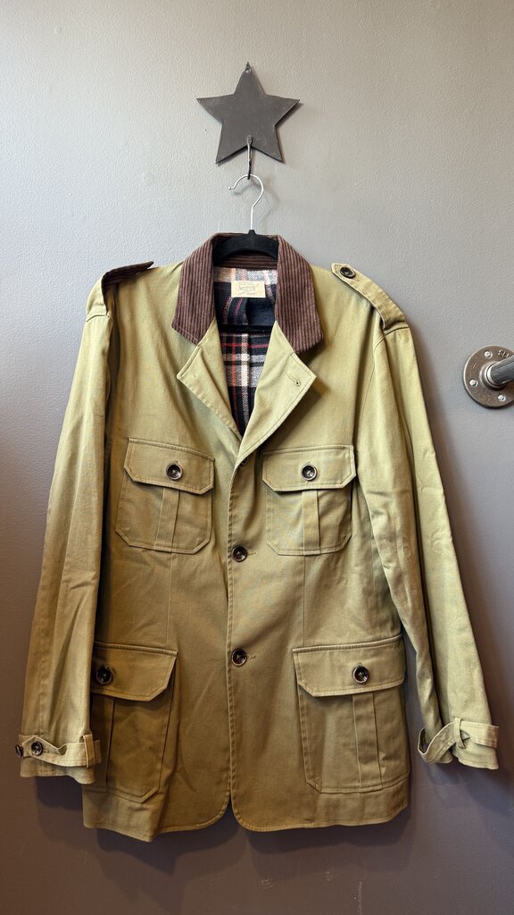 Flannel Lined Canvas Jacket