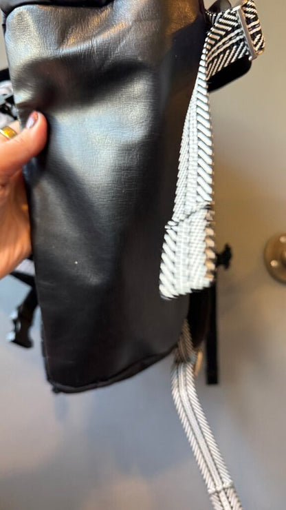 Flap Top Nylon Backpack