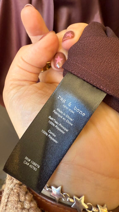 Satin Knot Front Midi Dress