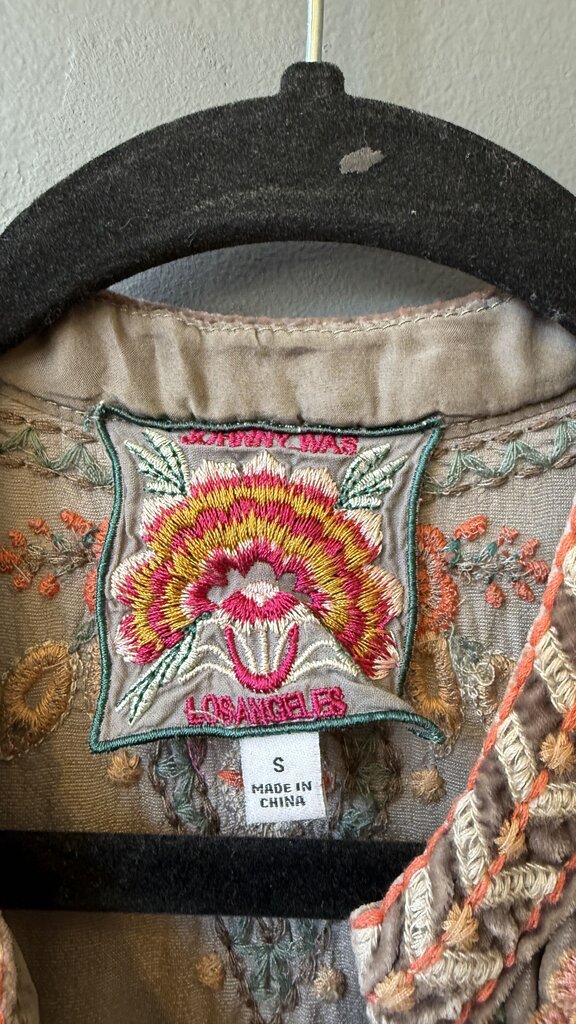 Embroidered Velvet Dress