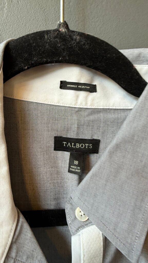 Ribbon Trim Button Up Shirt