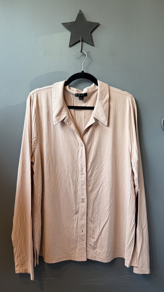 Knit Button Up Shirt