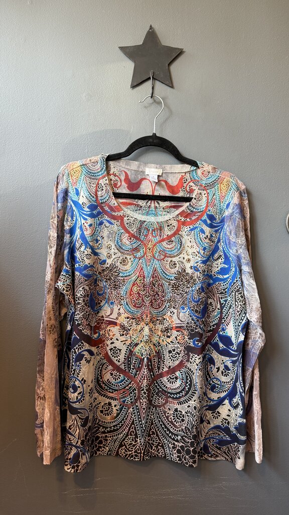 Paisley Longsleeve Top