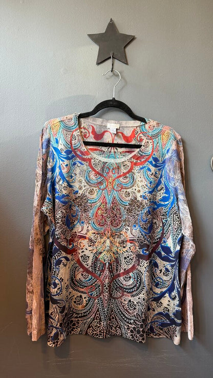 Paisley Longsleeve Top