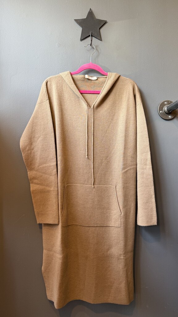 Wool Cashmere Hoodie Dress