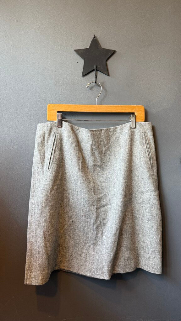 Wool Blend Skirt