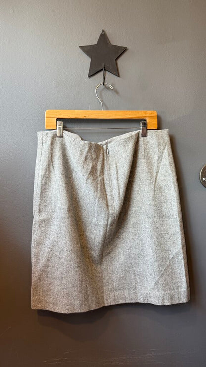Wool Blend Skirt