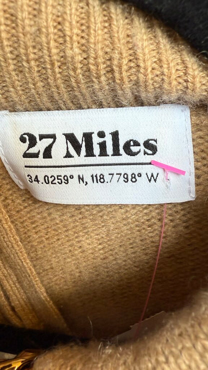 Gold Chain Neck Cashmere Sweater