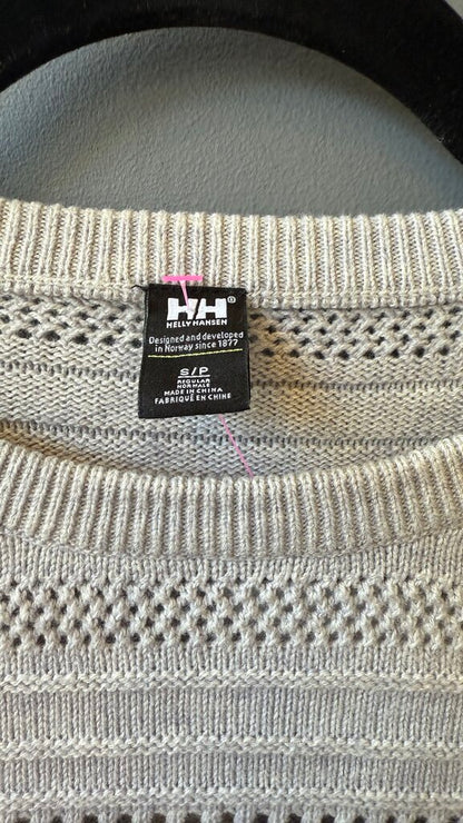 Open Knit Stripe Sweater