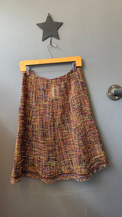 Tweed Flare Skirt