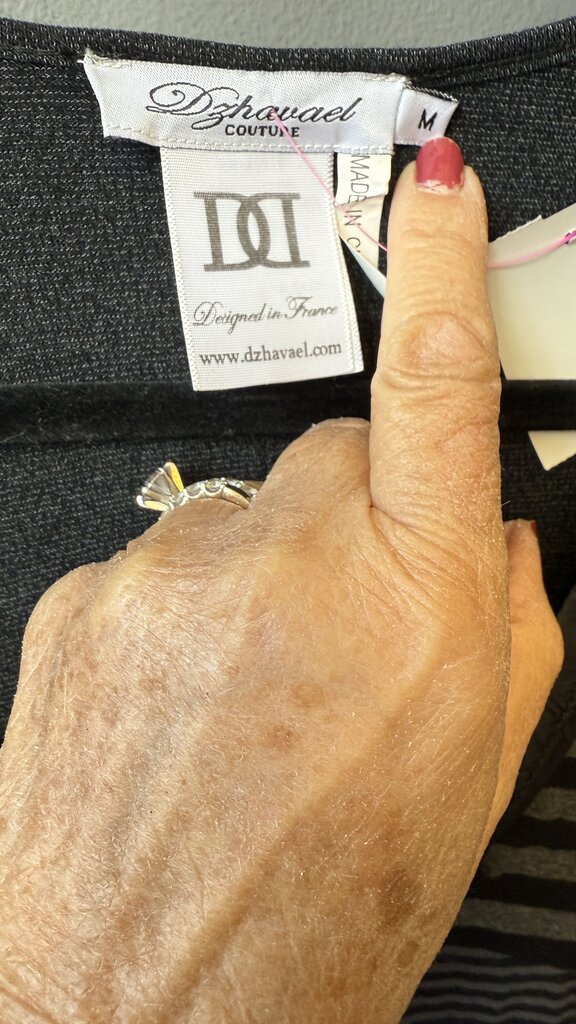 Stripe Mixed Print Dress