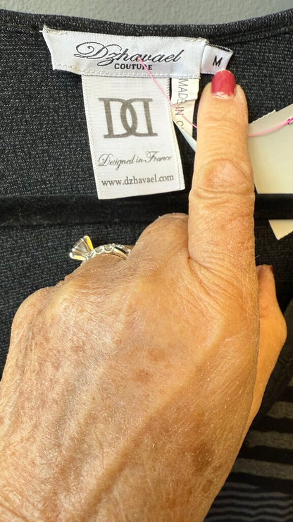 Stripe Mixed Print Dress