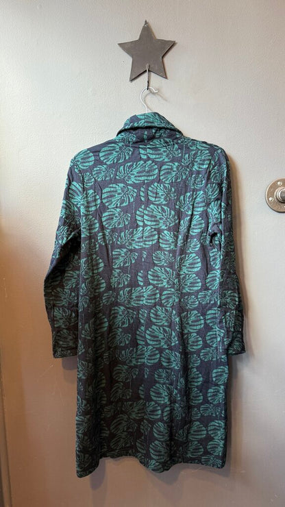 Monstera Leaf Knit Dress