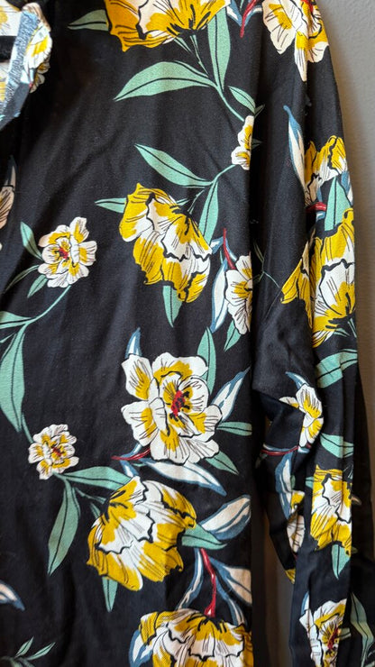 Floral Midi Shirtdress