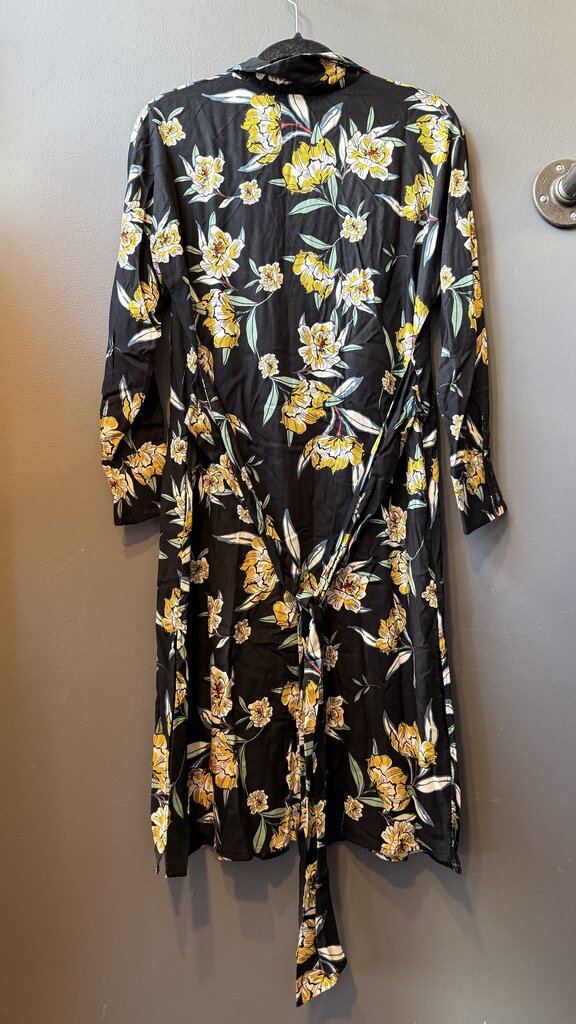 Floral Midi Shirtdress