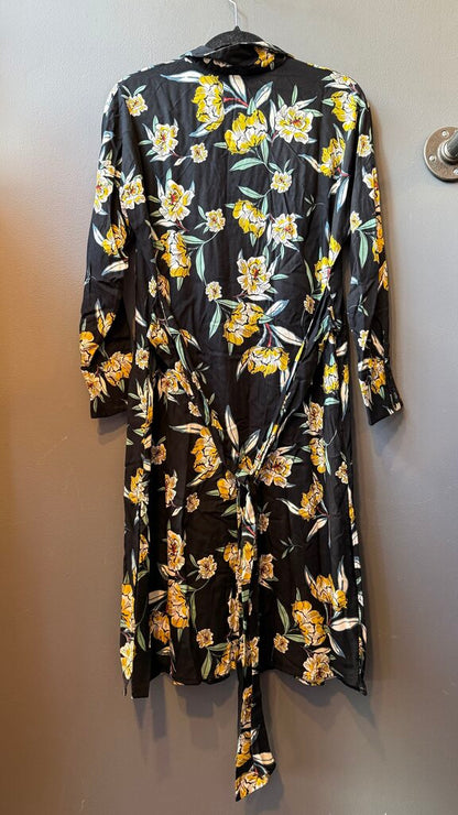 Floral Midi Shirtdress